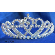 Silver crystal wedding tiara (GWST12-380)